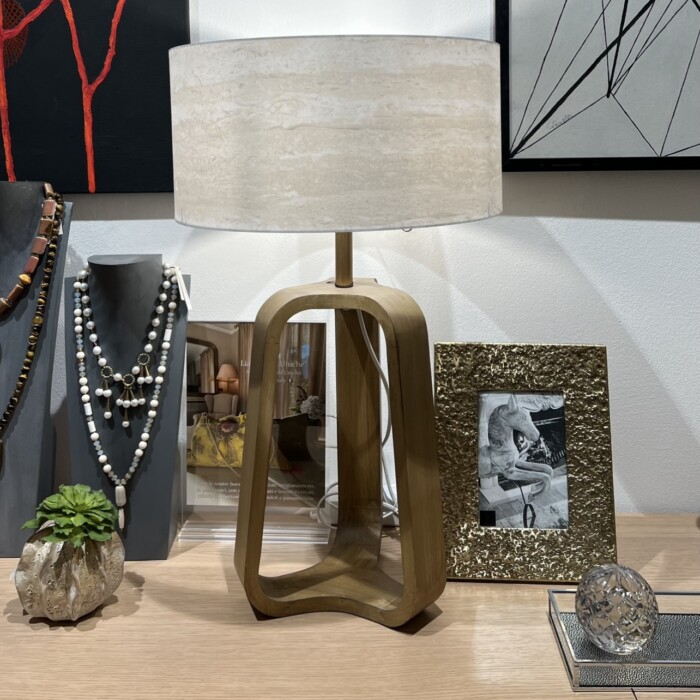 Base lampada legno - immagine 2