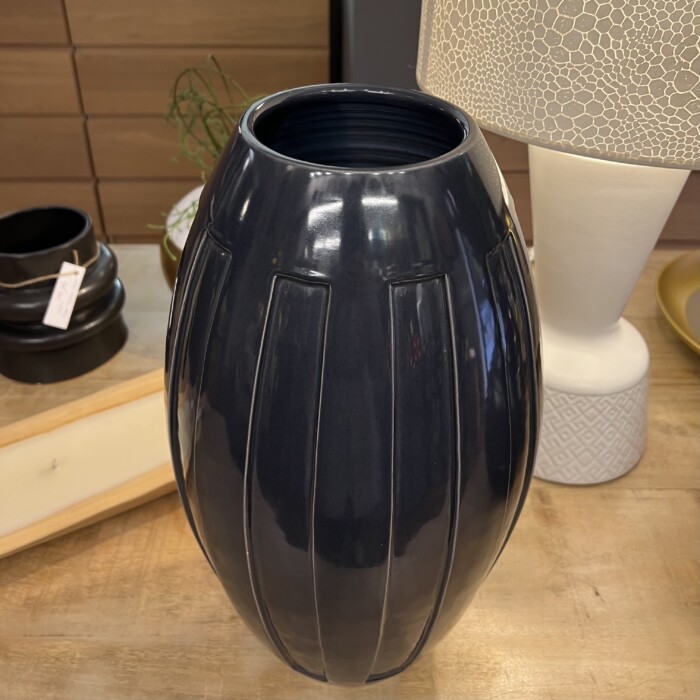 Vaso grigio alto - immagine 2