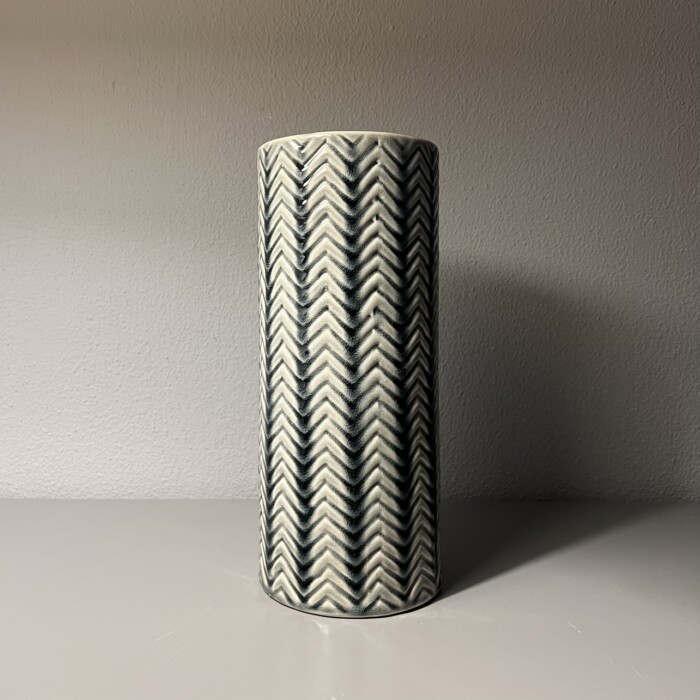 Vaso tubo zig zag