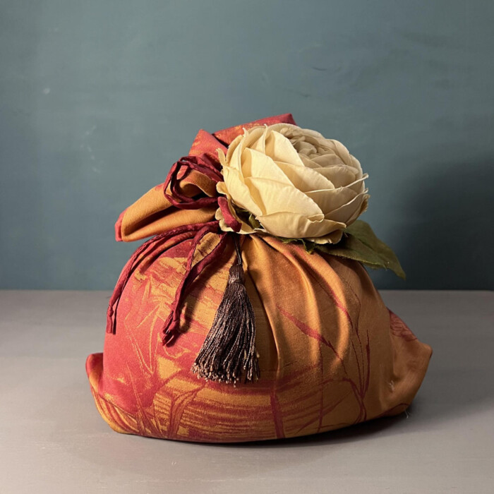 Sacchetti c/fiore arancioni - immagine 2