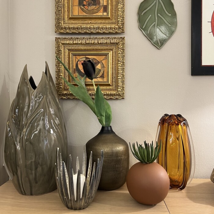 Vaso tondo terracotta - immagine 3