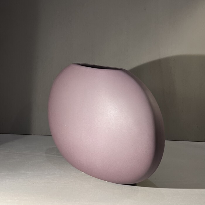 Vaso ovale viola - immagine 3