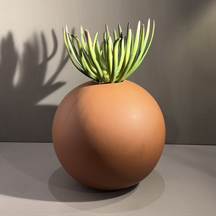 Vaso tondo terracotta