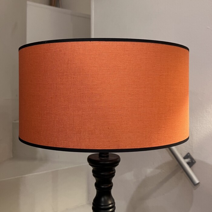 Paralume cotone arancio d. 40 - immagine 3