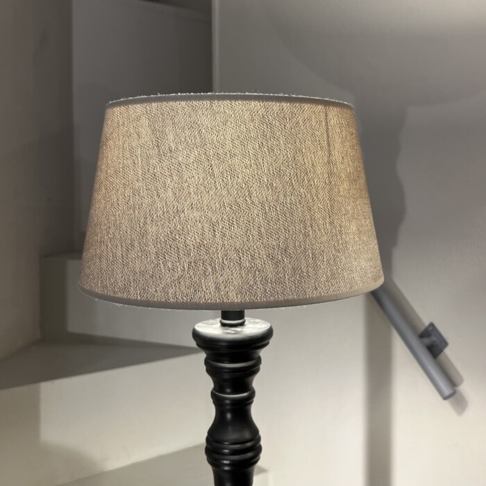 Paralume cotone spinato naturale d. 30
