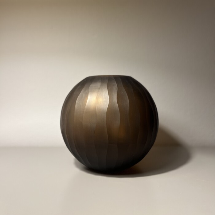 Vaso Marrone in vetro