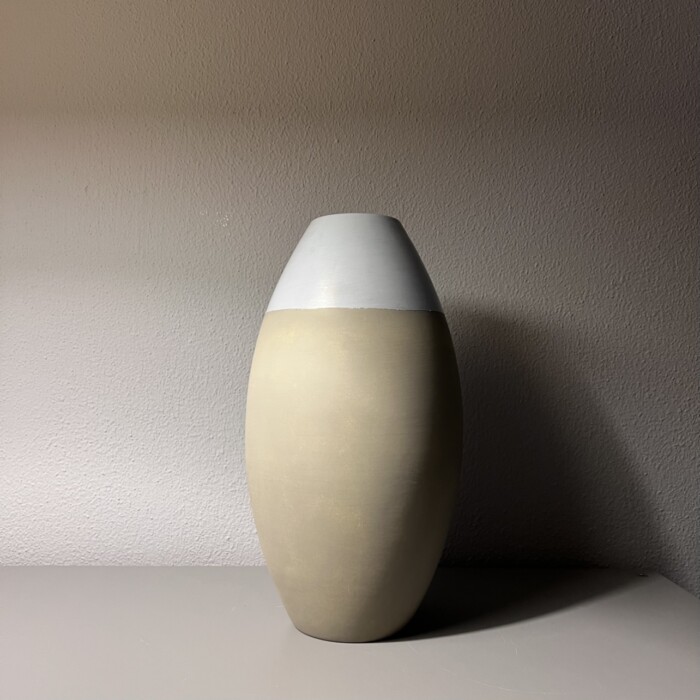 Vaso Grigio-Azzurro Ceramica