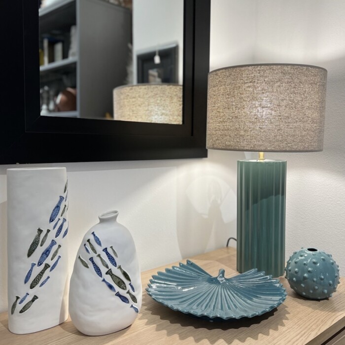 Base lampada turchese - immagine 3