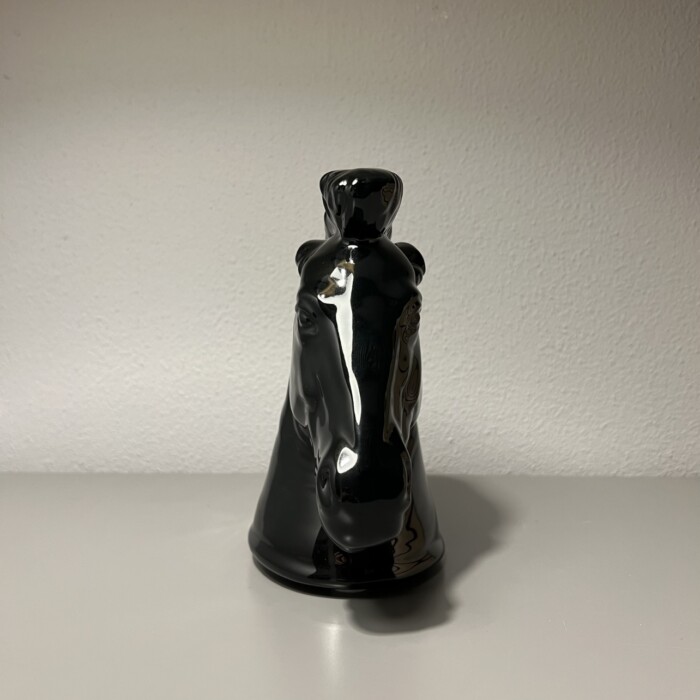 Cavallo Nero in Ceramica Italiana - immagine 4