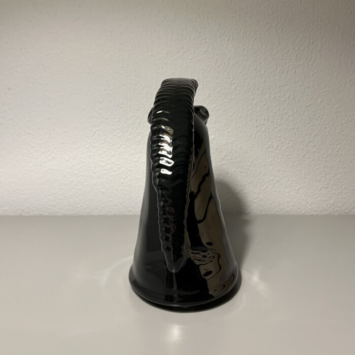 Cavallo Nero in Ceramica Italiana - immagine 5