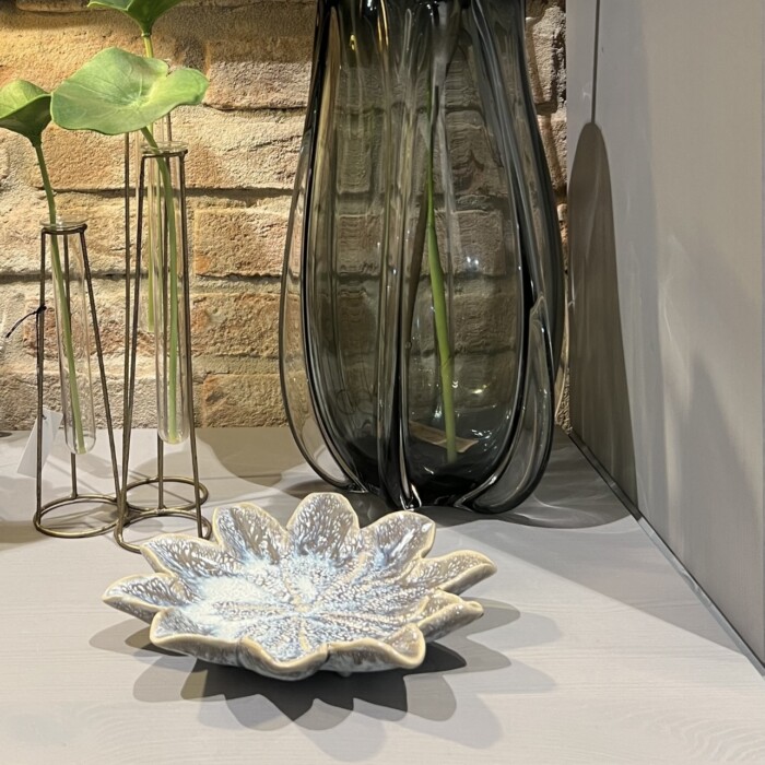 Ciotola Fiore in ceramica - immagine 2