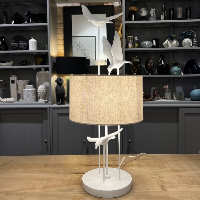 Lampada con uccellini
