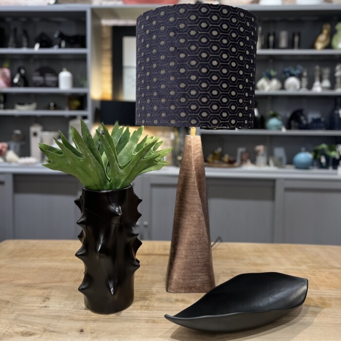Base lampada bronzo in metallo - immagine 2