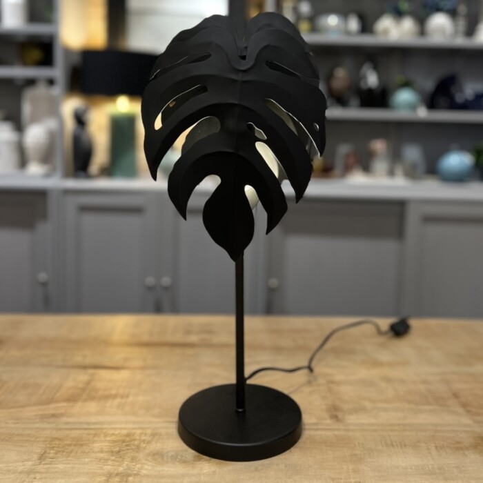 Lampada foglia in metallo