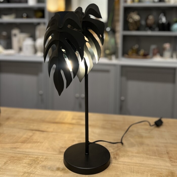 Lampada foglia in metallo - immagine 3