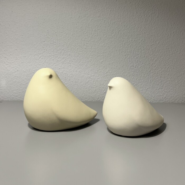Uccellino panciuto in ceramica M - immagine 2
