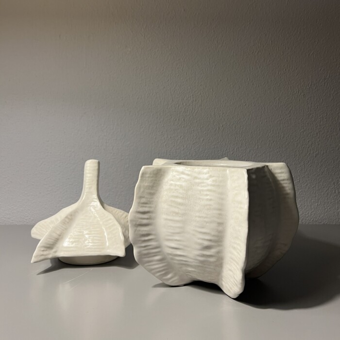 Scatola bianca in ceramica - immagine 3