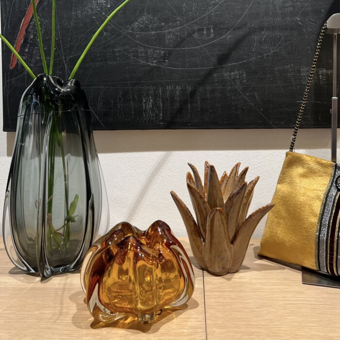 Agave portacandela in ceramica - immagine 2