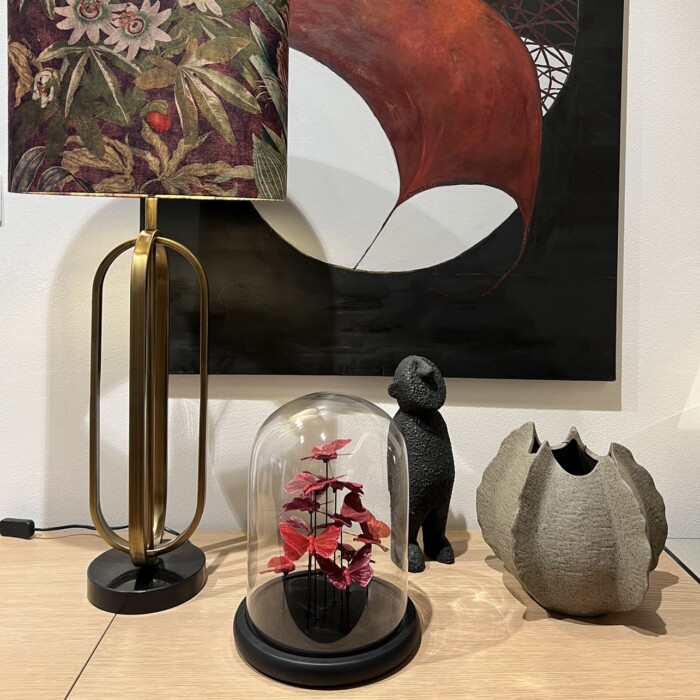 Vaso grigio in ceramica - immagine 2