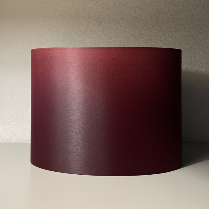 Paralume ovale rosso