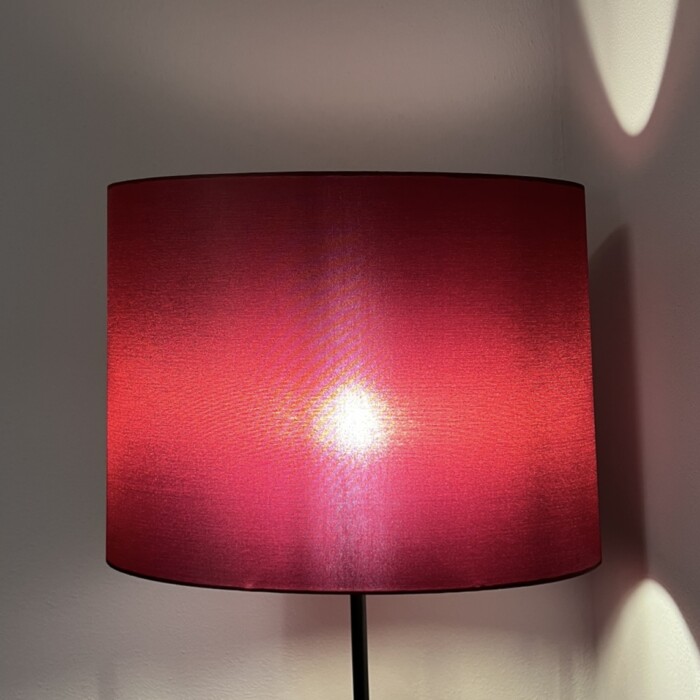 Paralume ovale rosso - immagine 3
