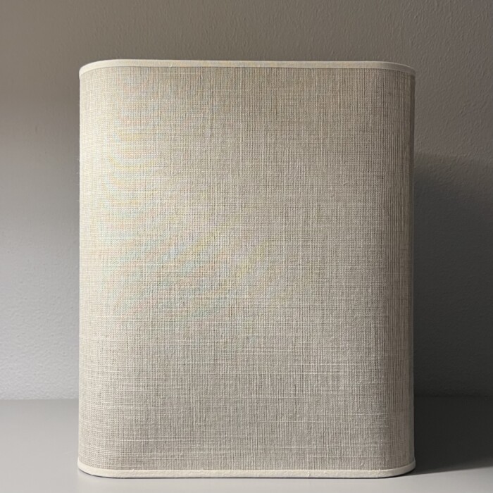Paralume quadrato beige